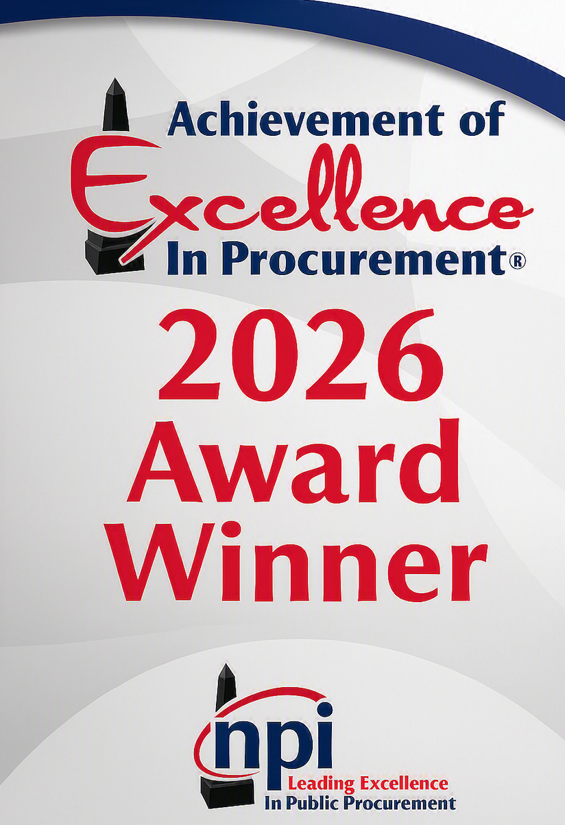 Achievement of Excellence in Procurement 2026 Award Winner from NPI